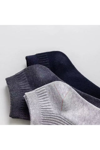 Sockingen 8 Çift Pamuklu Derbili Patik Çorap - 4 Farklı Renk - Gündelik Giyim